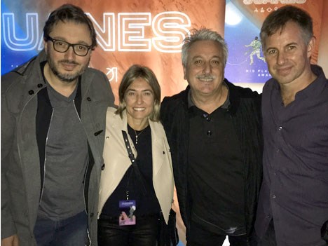 Diego Poso, Ana Clara, Ortiz, Carlos Gambini y Alejo Smirnoff.