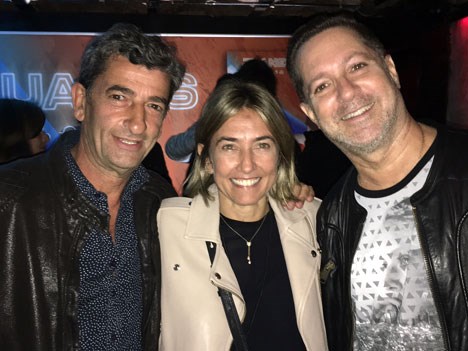 Eduardo Carmona, Ana Clara Ortiz y Paul Kirzner