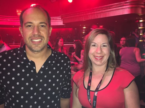 Cristian Castellani y Amy roland, de Sony/ATV