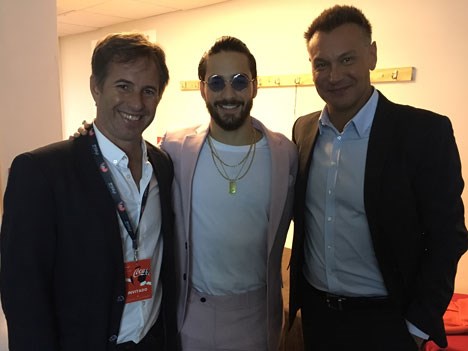 Alejo Smirnoff de Prensario, Maluma y Wálter Kolm