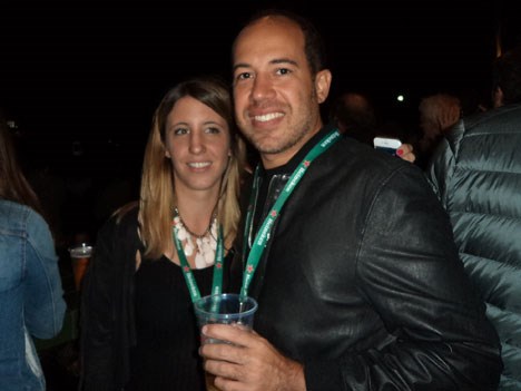 María Luján Muro con Cristian Castellani