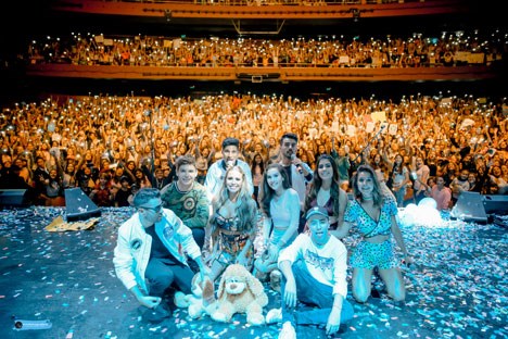 Dosogas Team en el Gran Rex