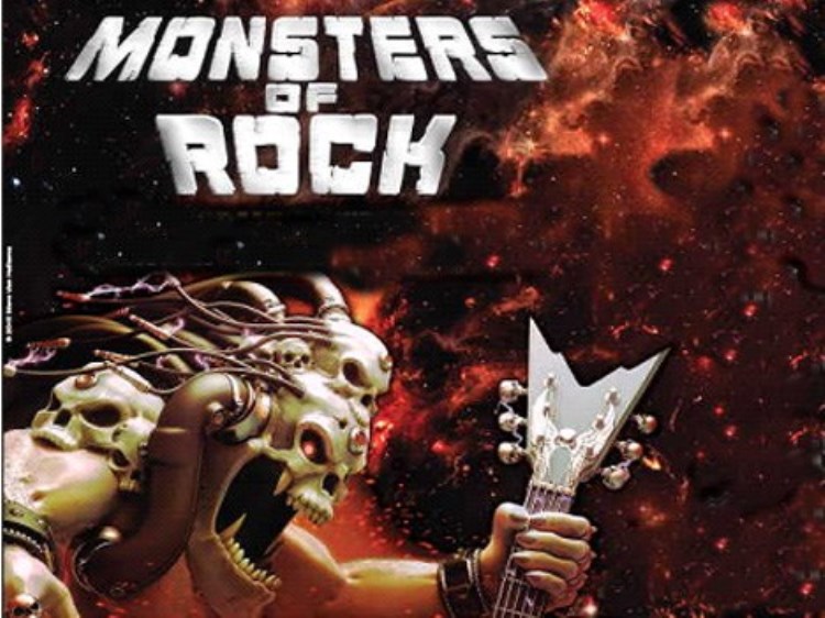 Todo listo para el Monsters of Rock - En Vivo