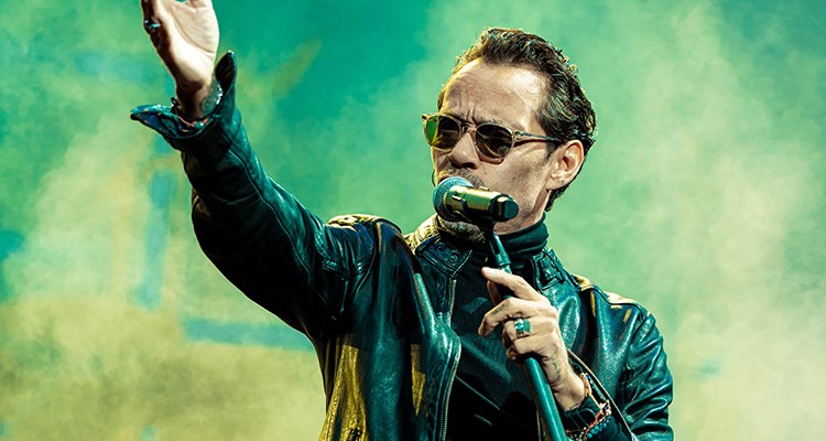  Marc Anthony llega al estadio Velez Sarsfield