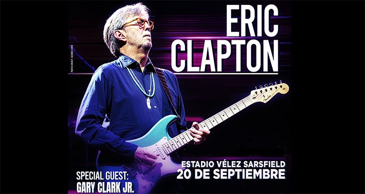 Eric Clapton anunció su próximo show en la Argentina