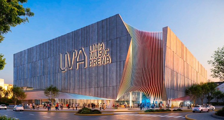 Live Nation anunció Lima Music Arena, un nuevo recinto cubierto en Perú