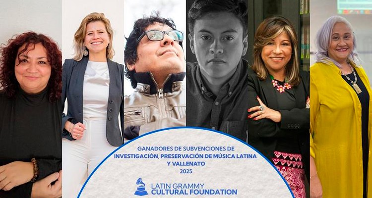 Fundación Cultural Latin GRAMMY: ganadores del Programa de Subvenciones de Investigación y Preservación de Música Latina 2025