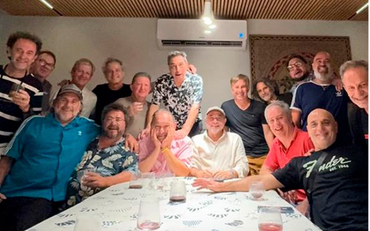 Gran cena de Contrabandistas en el ‘nuevo quincho’ de JP Zambón 