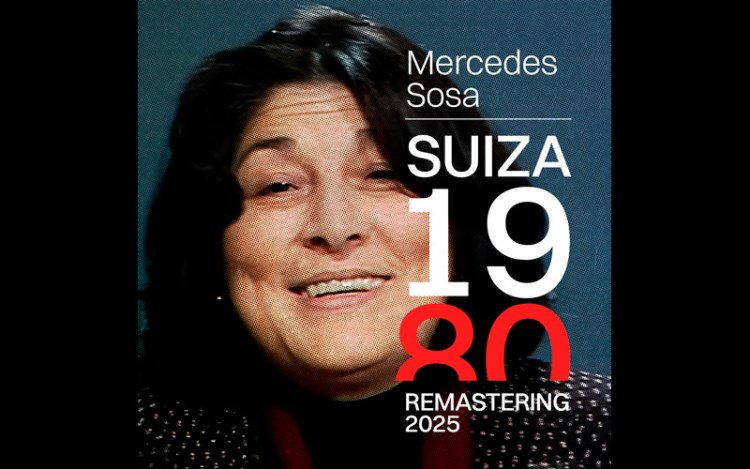 Mercedes Sosa: el histórico registro de Suiza 1980 fue reconocido con un Premio Gardel