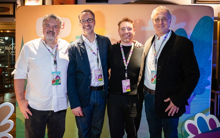 Luis Armengol, Víctor M. López, Mauricio Zubiri y Guillermo Pino,