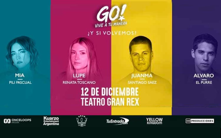 Go! Vive a tu manera vuelve al teatro
